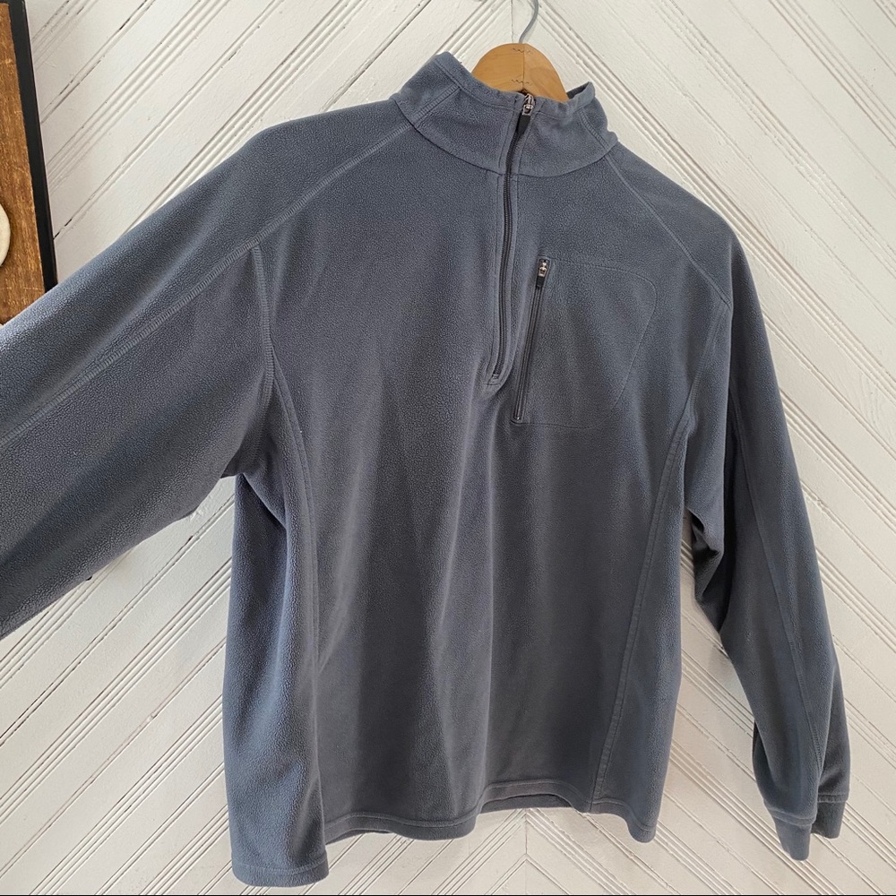 L.L. Bean Fleece 1/4 Zip Pullover - Picture 4 of 6